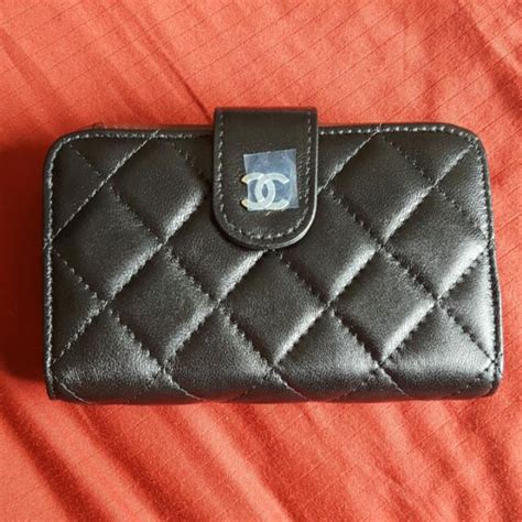 replica chanel vegan wallet